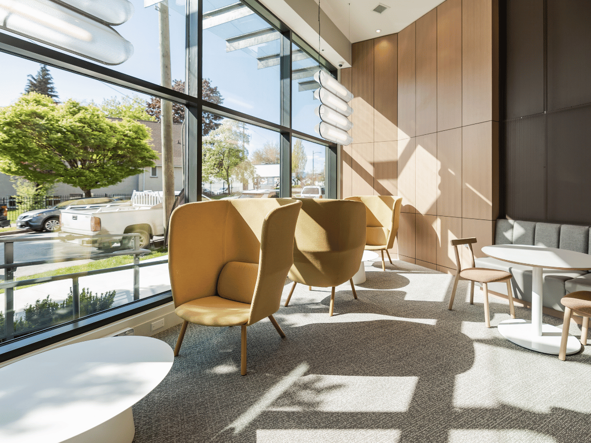 Lobby at The Hyland.